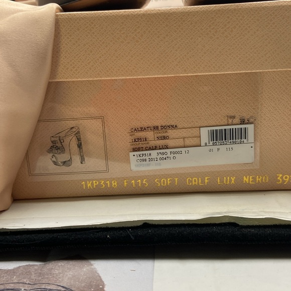 PRADA CAlZATUURE DONNA BOOTIES NERo authentic with certificate from RA for you - Picture 3 of 14